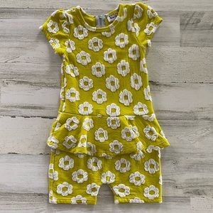 LuLaRoe Dot Dot Smile Toddler Romper